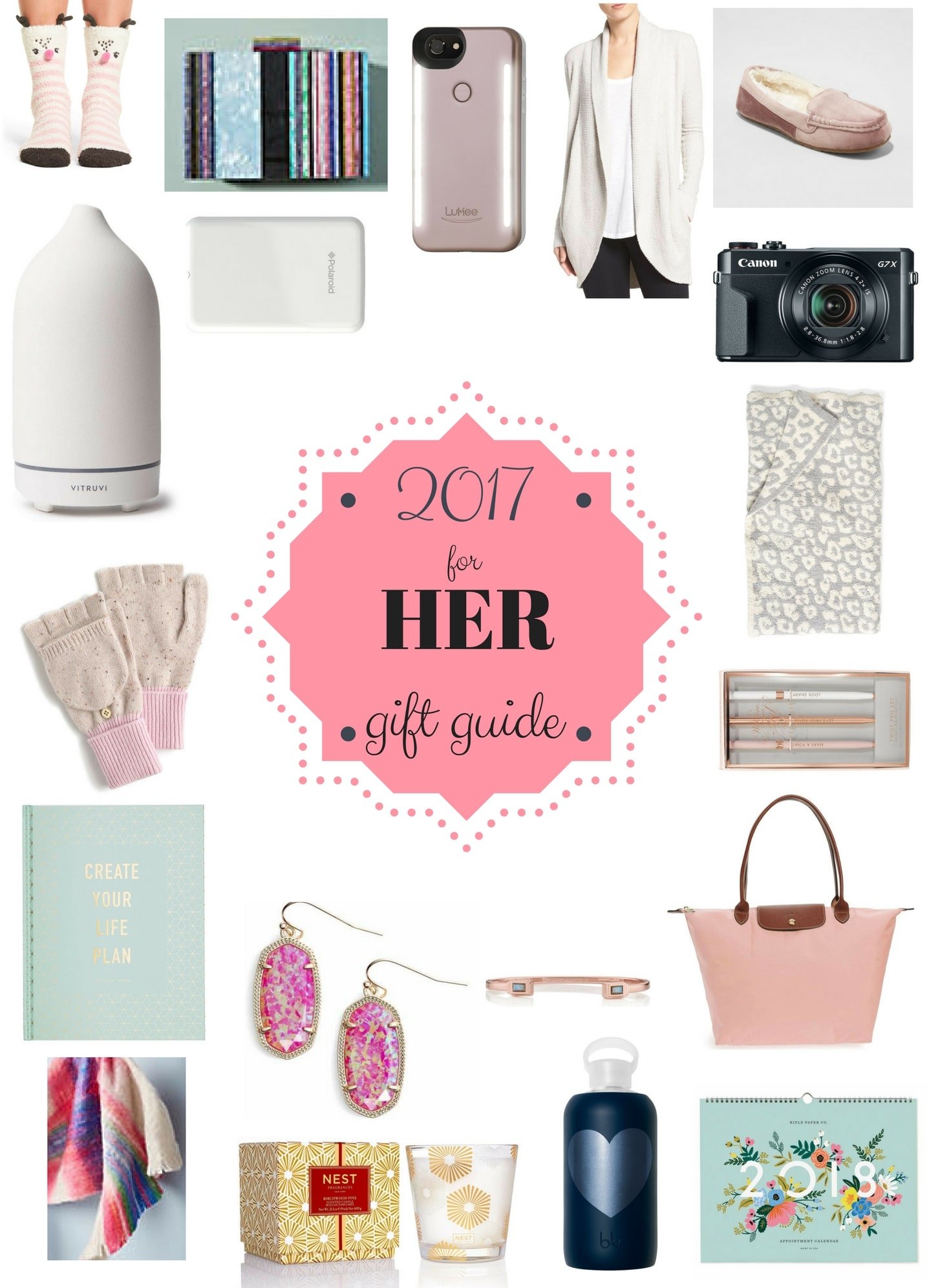 Gift Guide for Her - 2017 Holiday Gift 