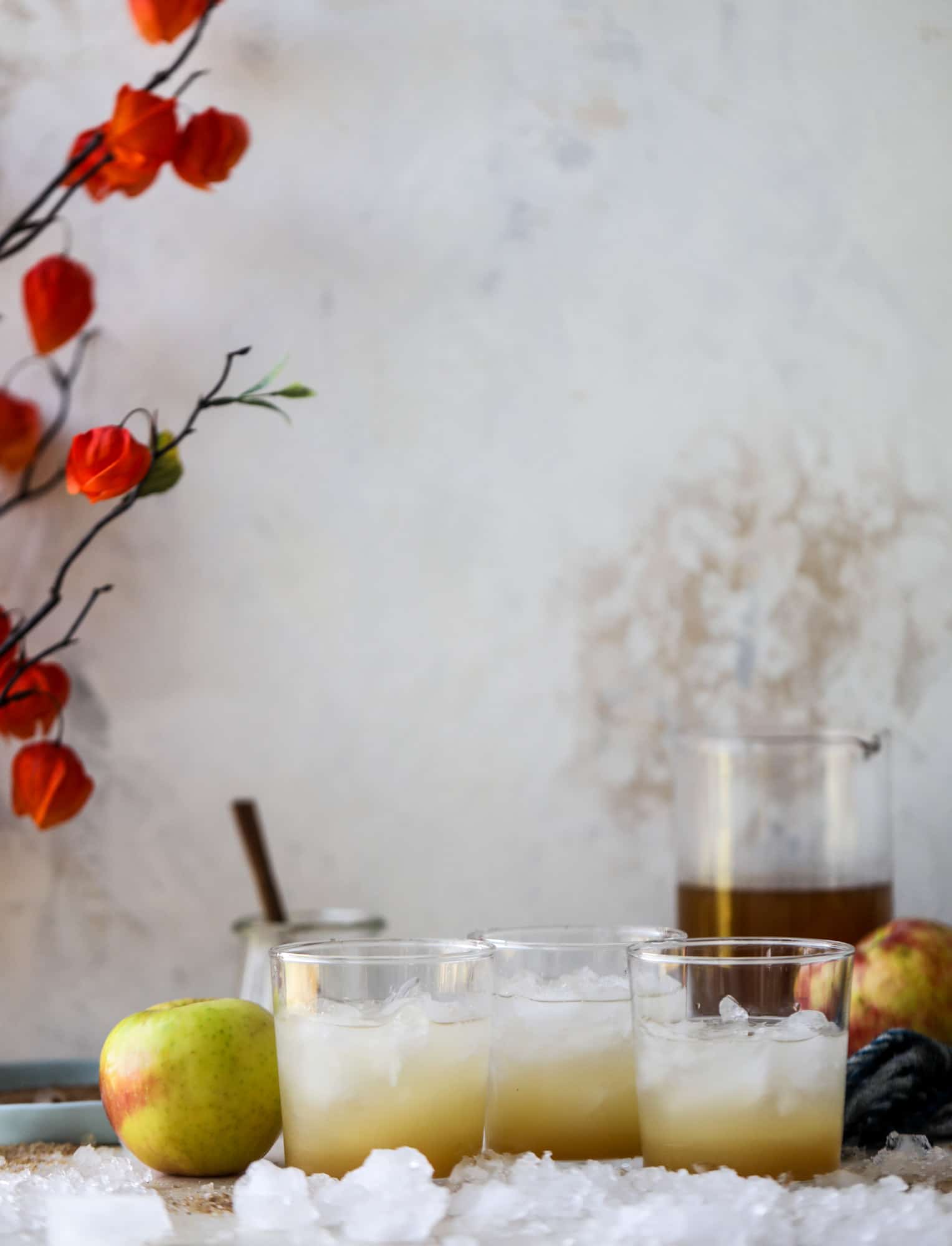 Apple Cocktail Shaker. Plain & Shiny