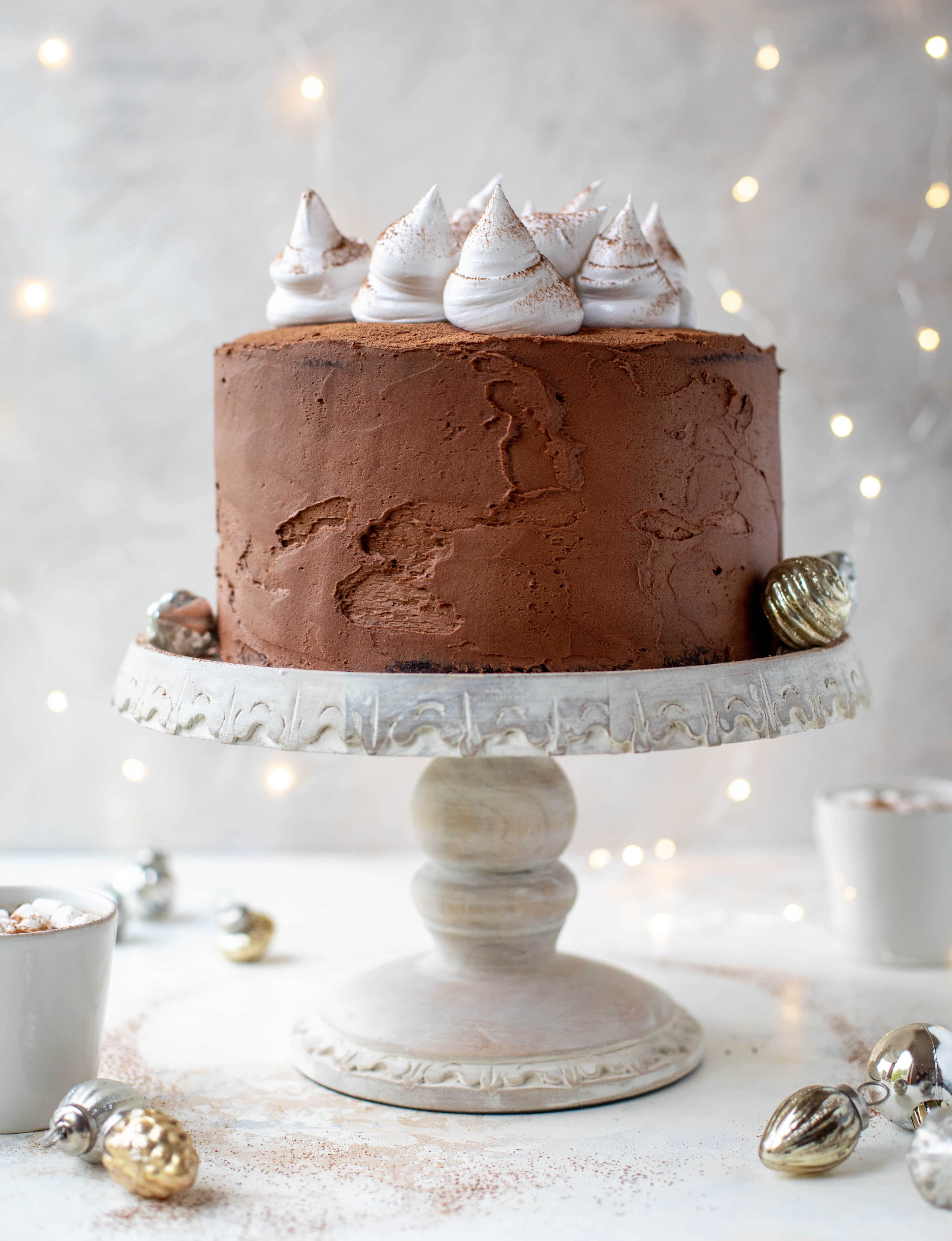 Hot Cocoa Cake With Whipped Marshmallow LaptrinhX News