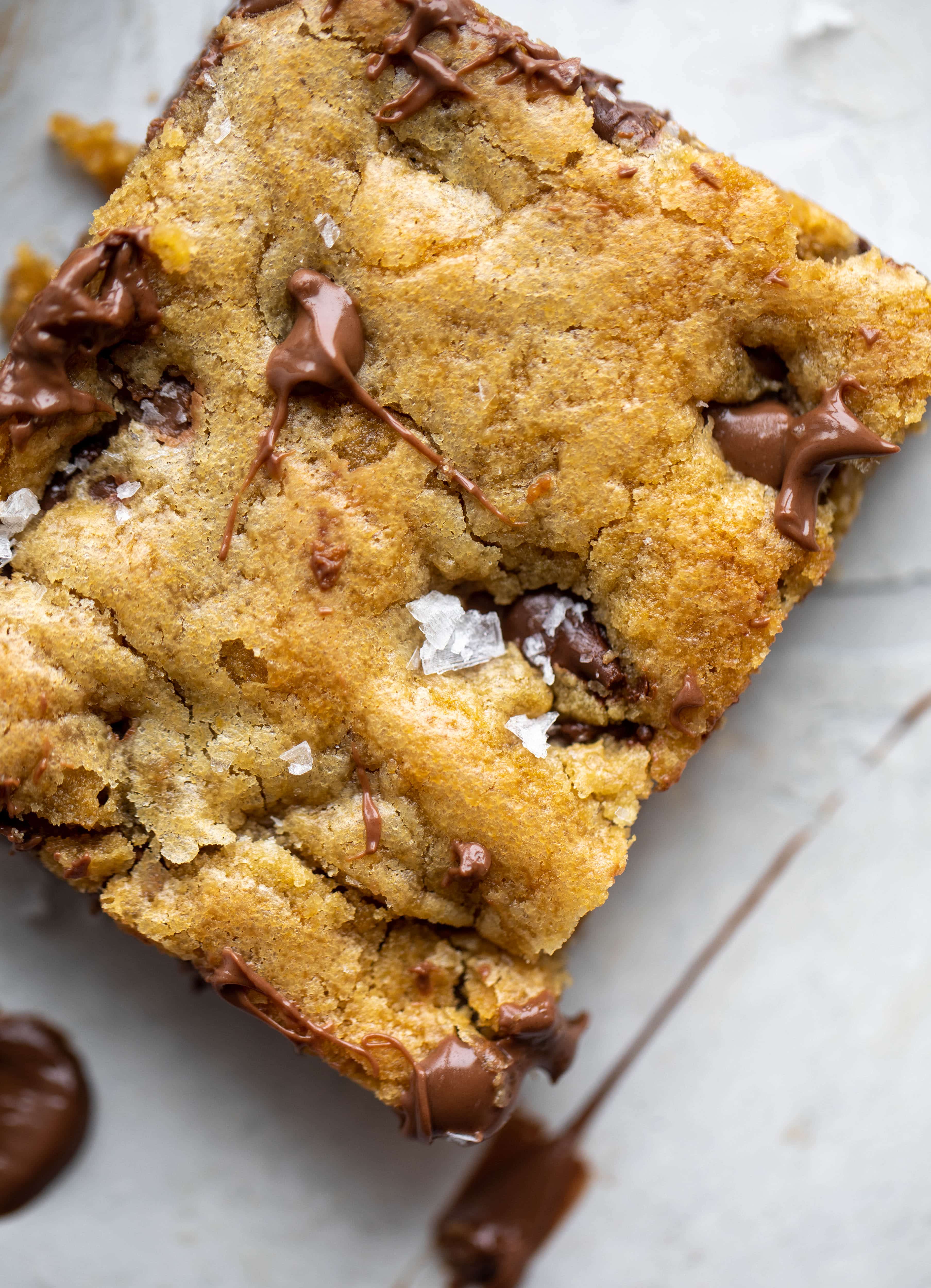 Brown Butter Chocolate Chip Skillet Cookie - Beyond the Butter